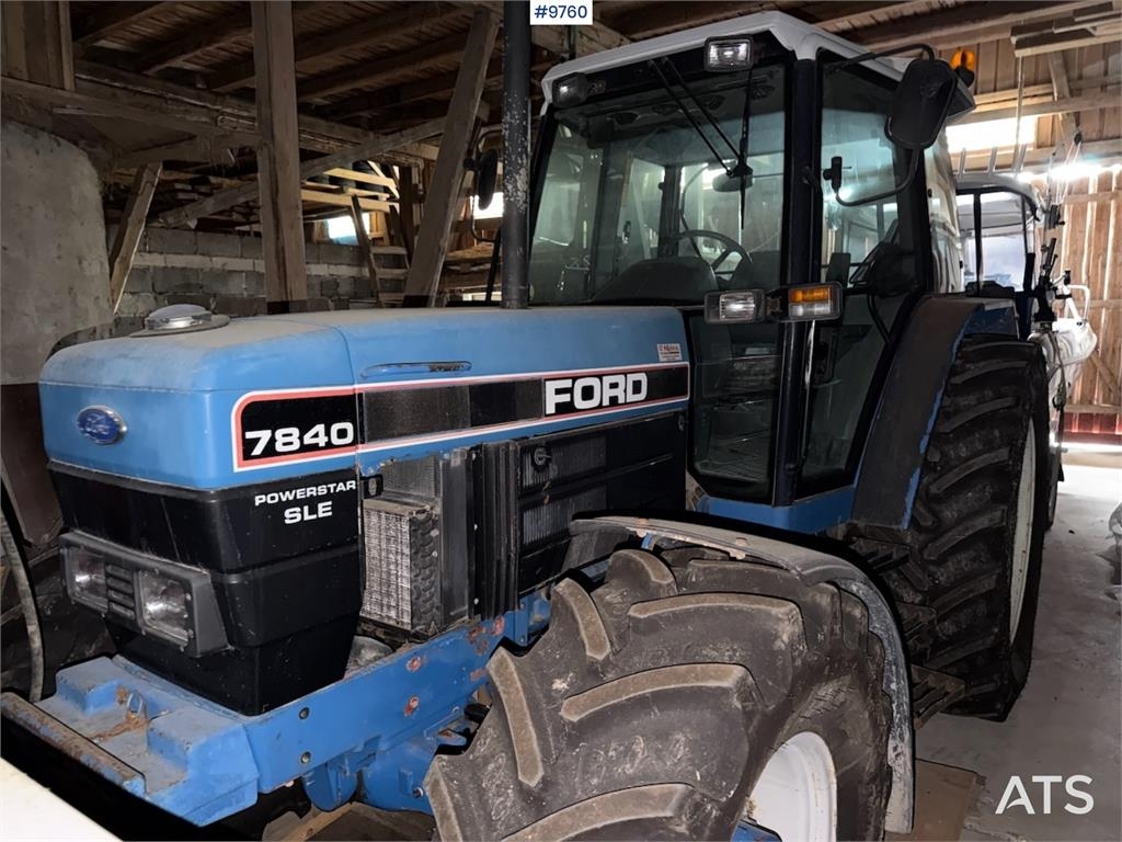 Ford 7840 Powerstar SLE 4x4 traktor