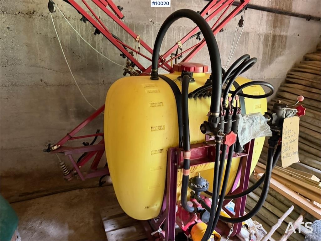 Hardi 600 liter åkersprøyte