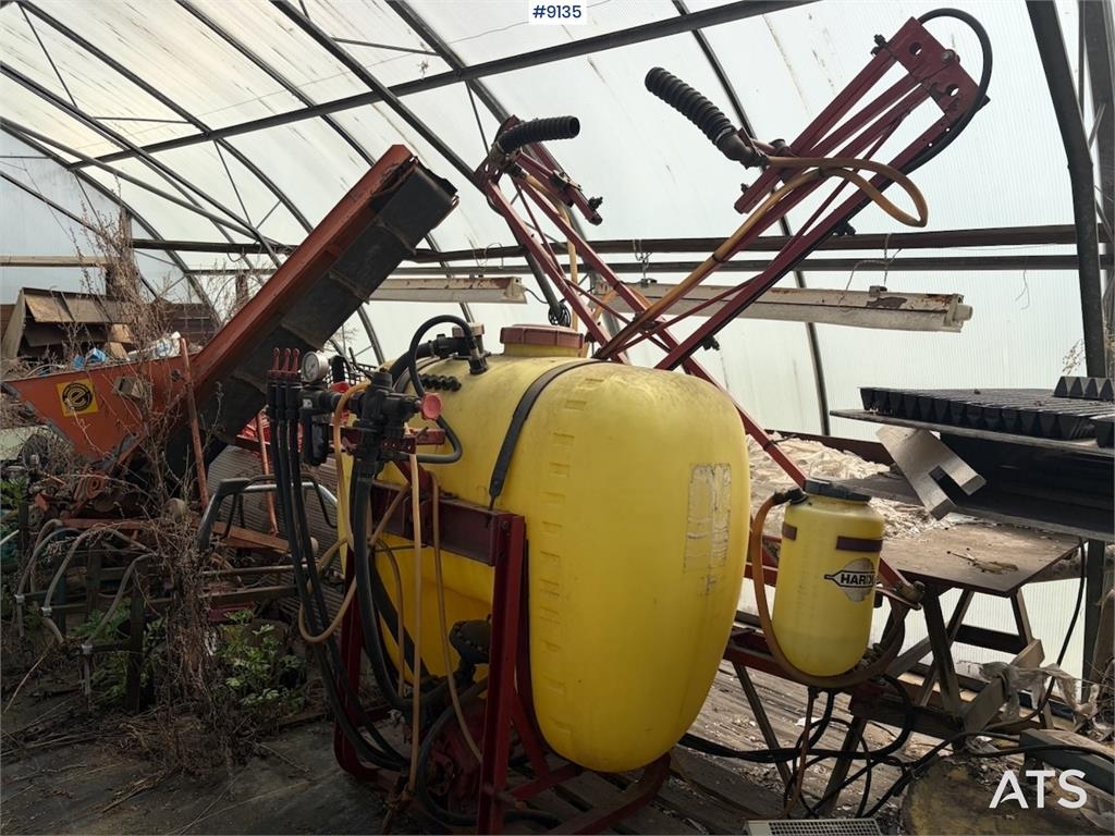 Hardi 600 liter åkersprøyte