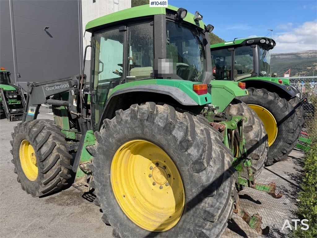Tracteur agricole John Deere 6810 — occasion 1998