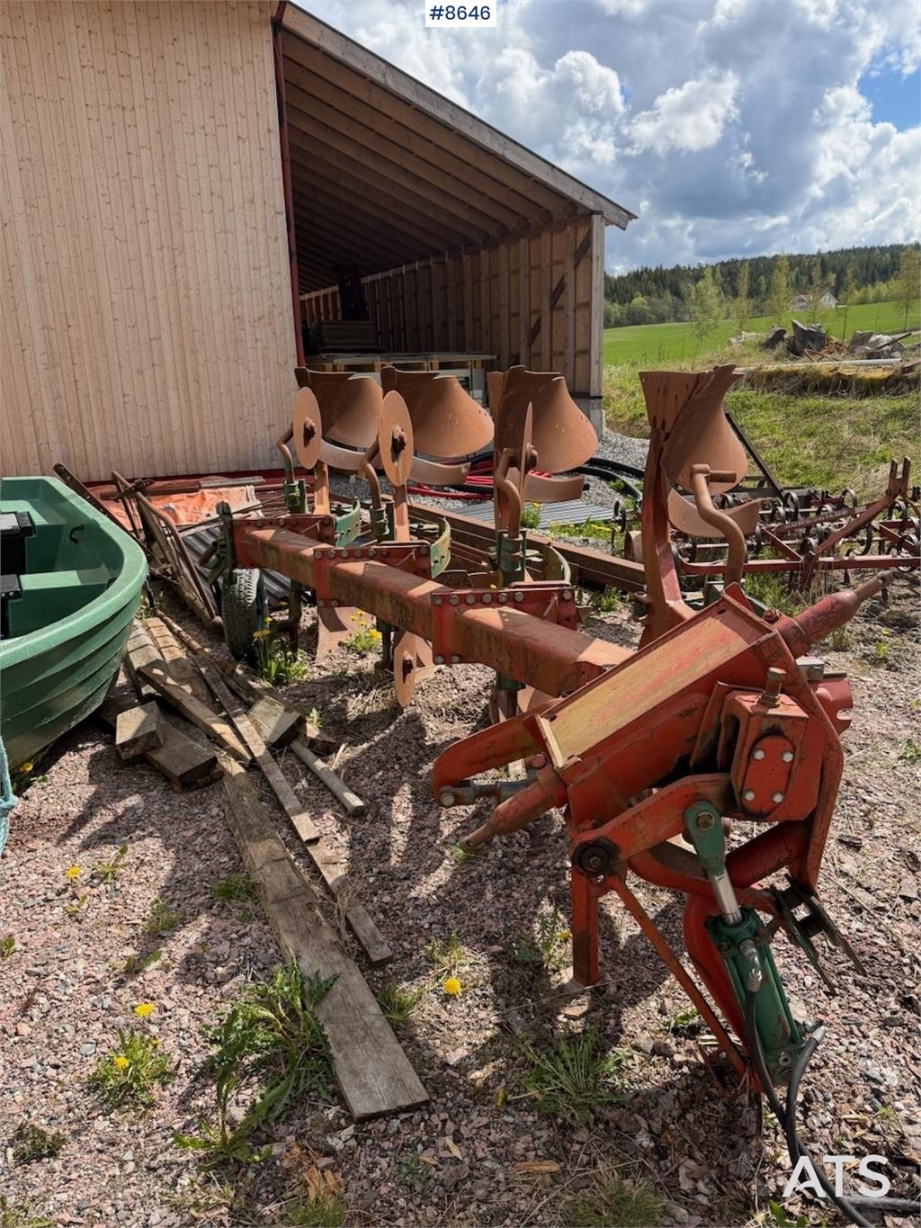 Kverneland 4-Skjærs Vendeplog