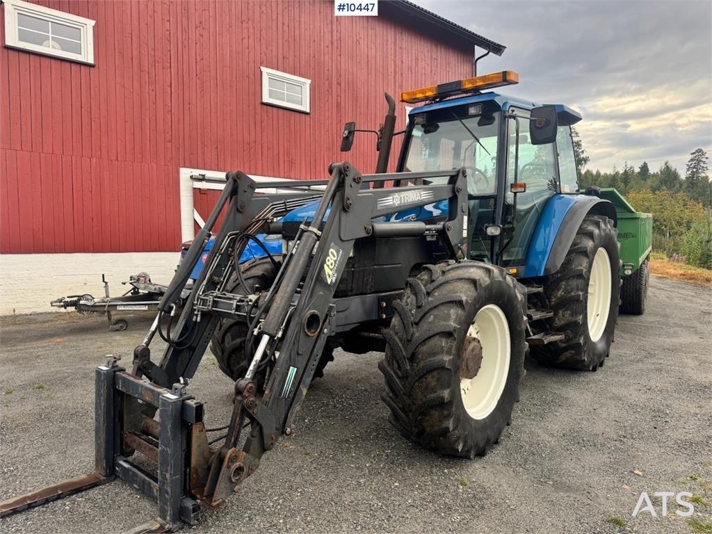 Tracteur agricole New Holland Ford 8160 — occasion 1996