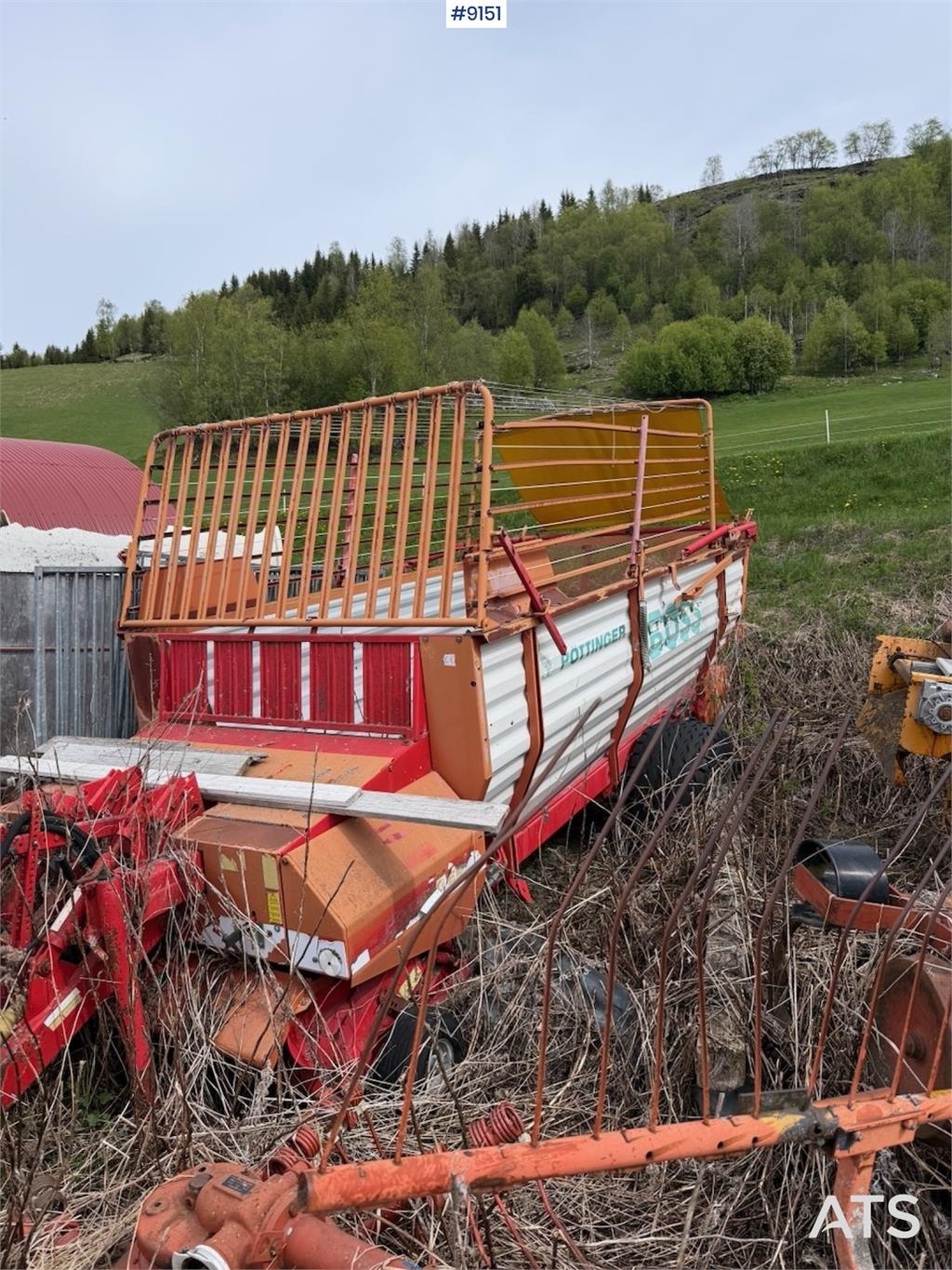 Pöttinger Boss 1T Lessevogn