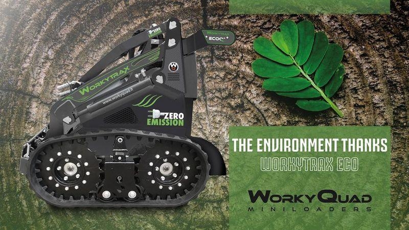 Cast SSQ 22 Workytrax Minilader mit Kettenfahrwerk