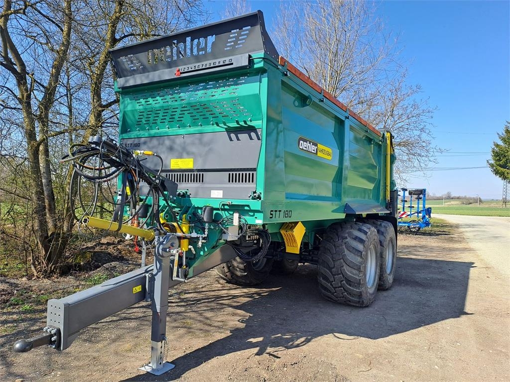 Öhler Tandem-Mulden-Stalldungstreuer Typ: OL STT 1