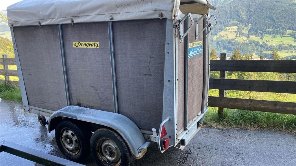 Pongratz Autoanhänger Tandem Viehtransport