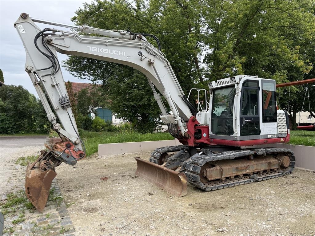 Mini-pelle Takeuchi TB 1140 Digger Kompaktbag — occasion 2009, 5 224 h