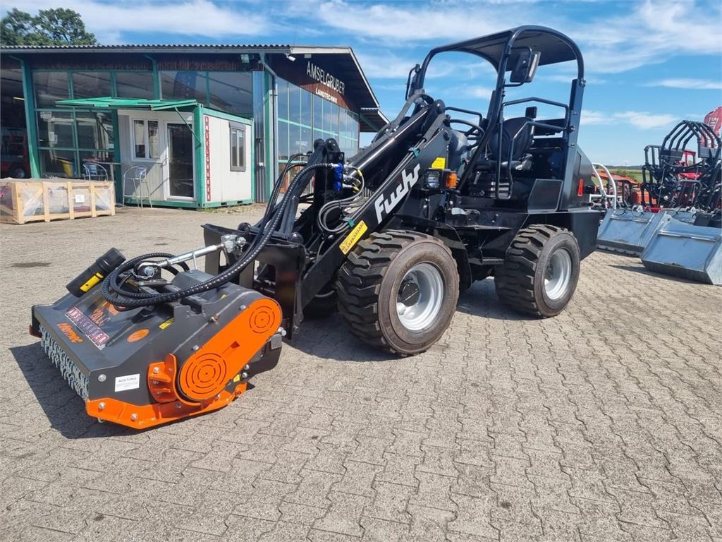 Tifermec TIROK 120L Hofladermulcher Profigerät Hea