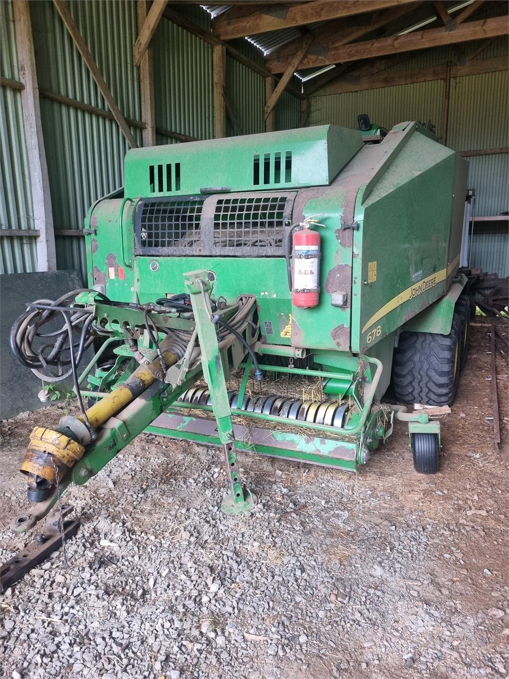 John Deere RUNDBALSPRESS JD 678
