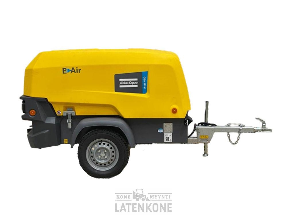 Atlas Copco E-Air H185 VSD Vaunukompressori