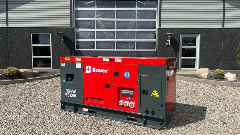 Bauer GFS-40 ATS, 40 kW/50 kVA Fabriksny generator