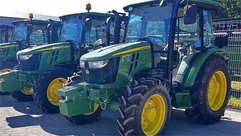 John Deere 5075E Aircondition og Vendergear