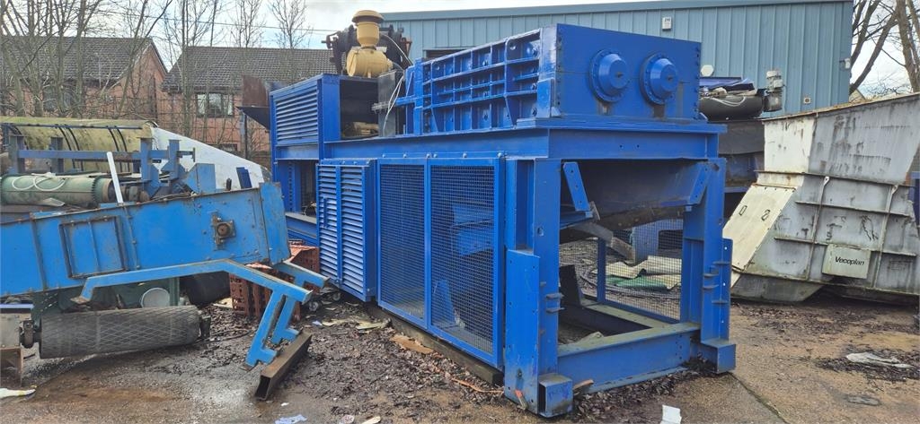 Heavy Duty Twin-shaft Shredder