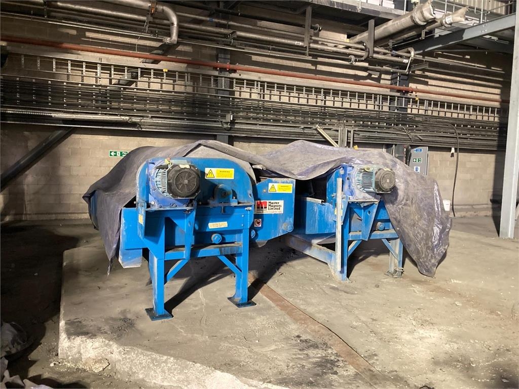 Master Magnets Con Current Wet Drum Magnetic Separator