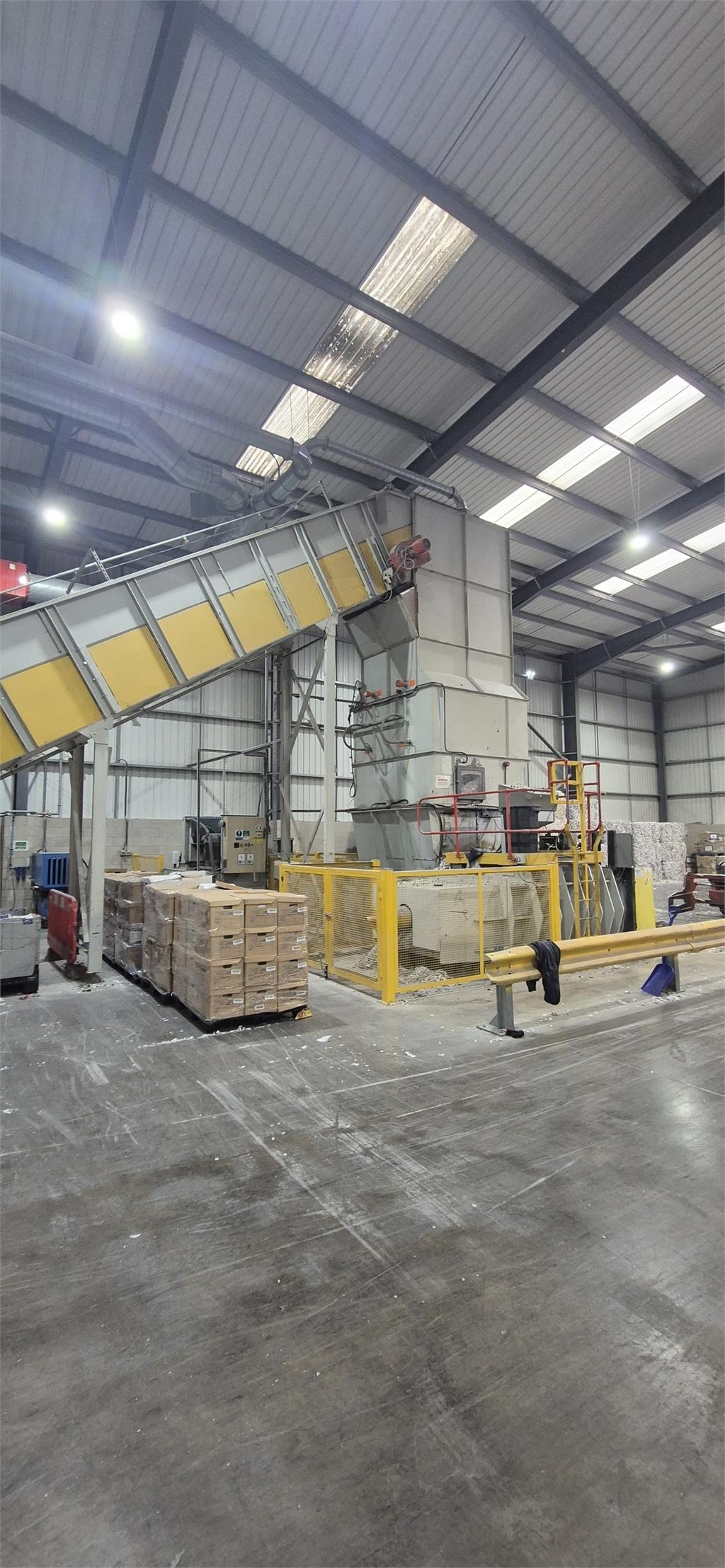 Vecoplan Shredder And Baler Line