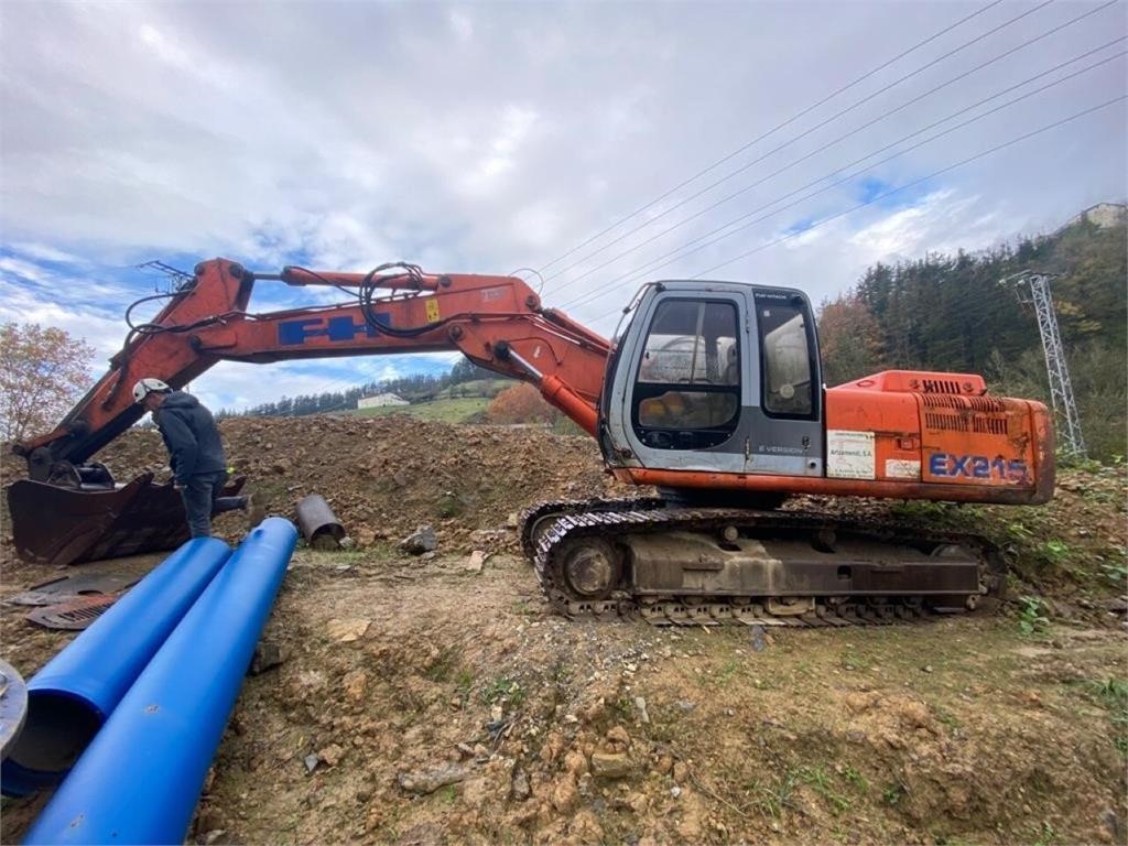 Pelle sur chenilles Fiat Fiat-Hitachi EX215 — occasion