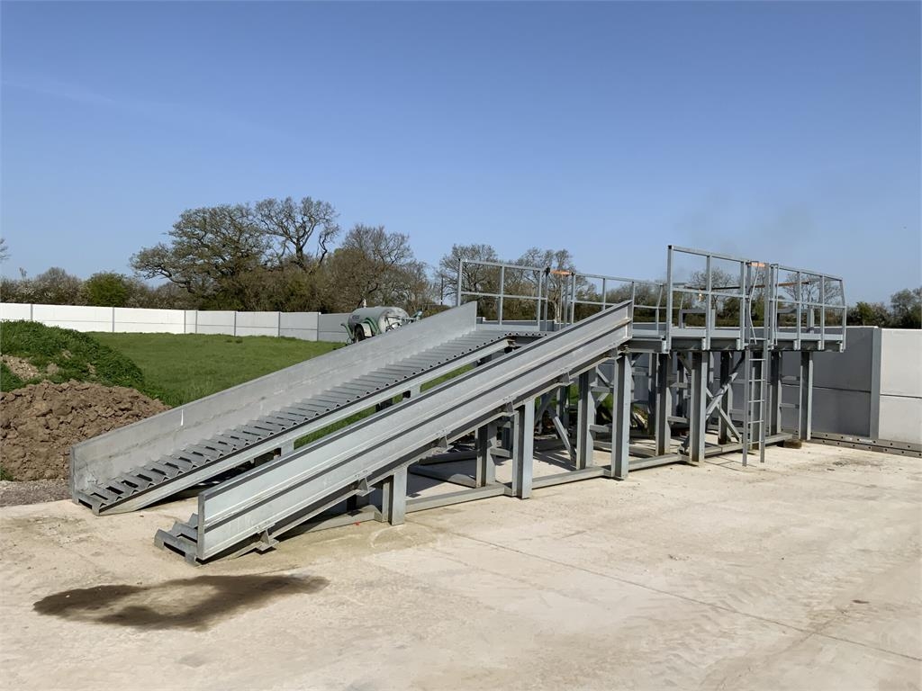 Galvanized Wash Ramp