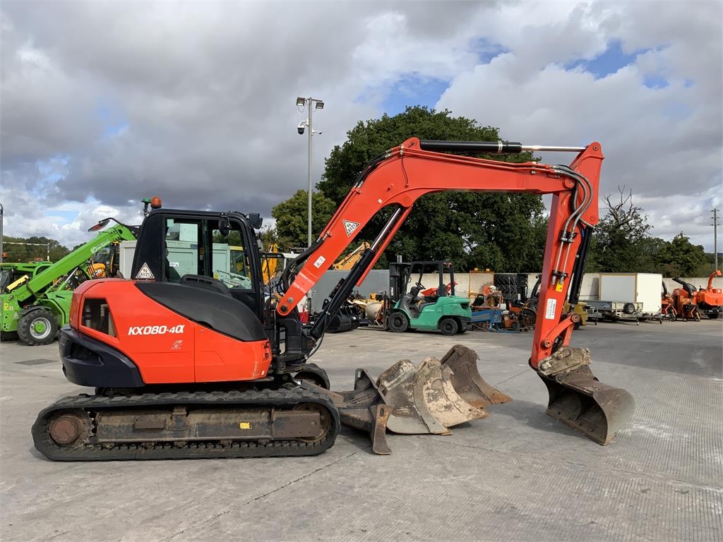 Kubota KX080-4 Digger (ST27452)