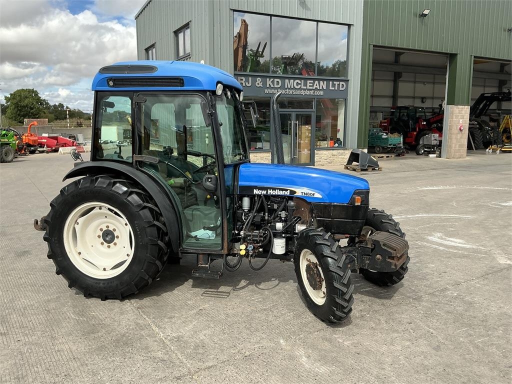 New Holland TN80F Narrow Super Steer Tractor (ST26561)
