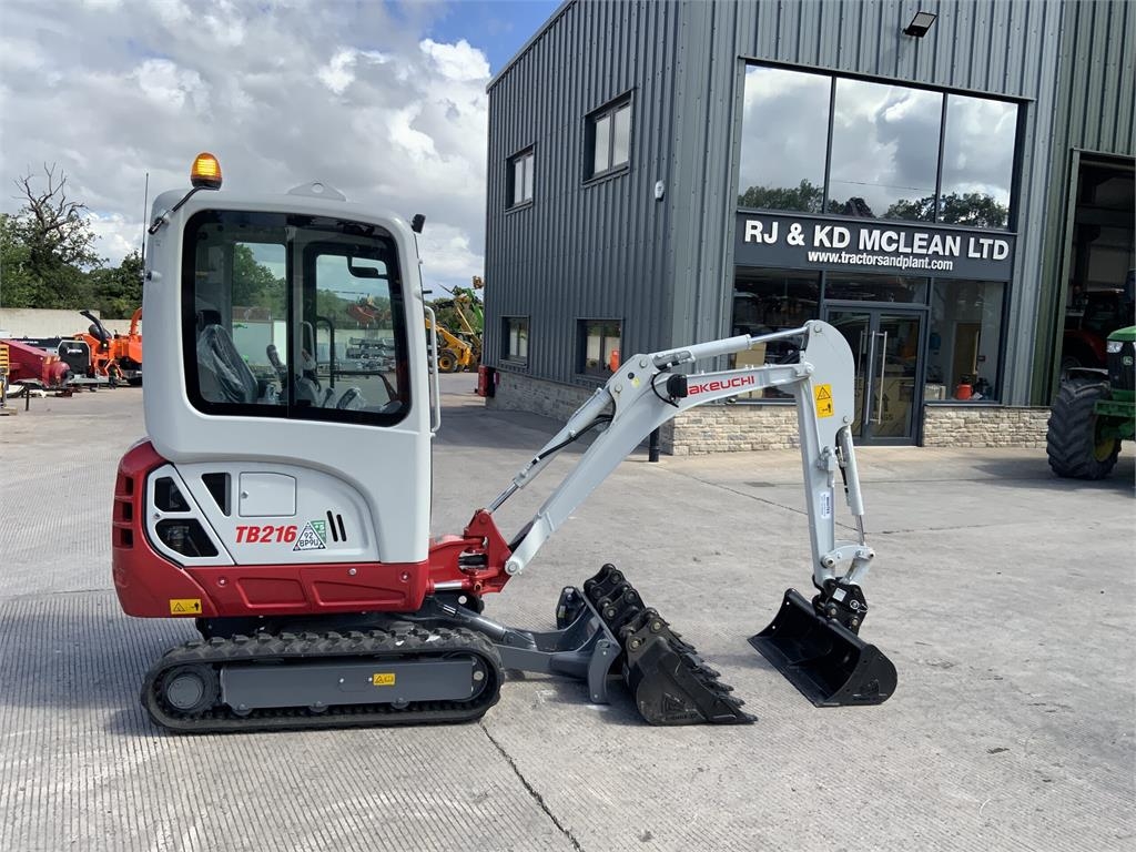 New Unused Takeuchi TB216