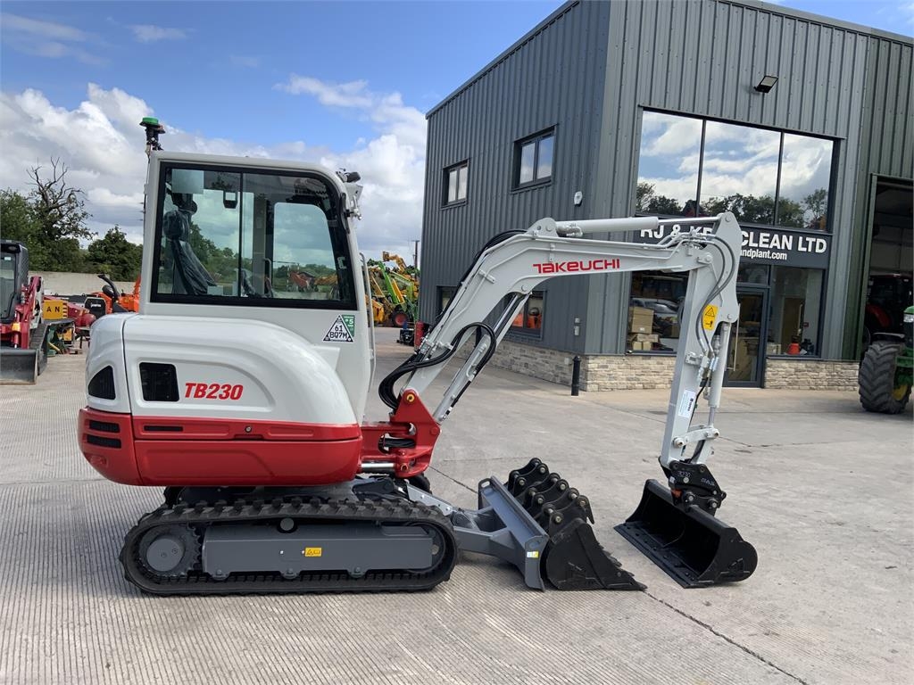 New Unused Takeuchi TB230