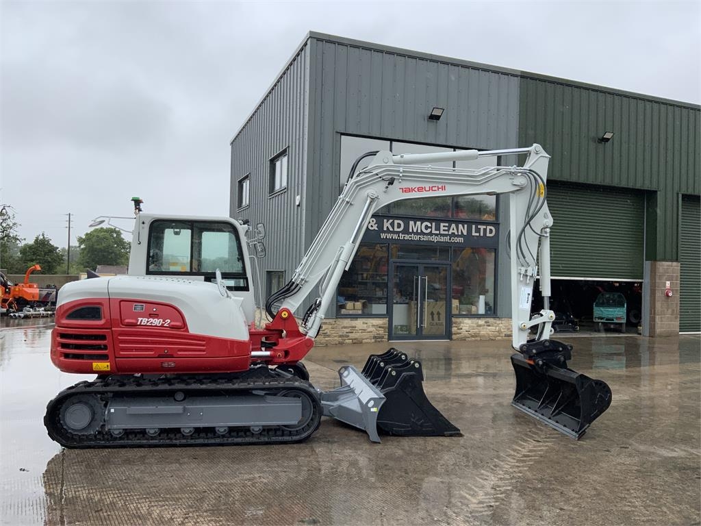 New Unused Takeuchi TB290-2 Digger