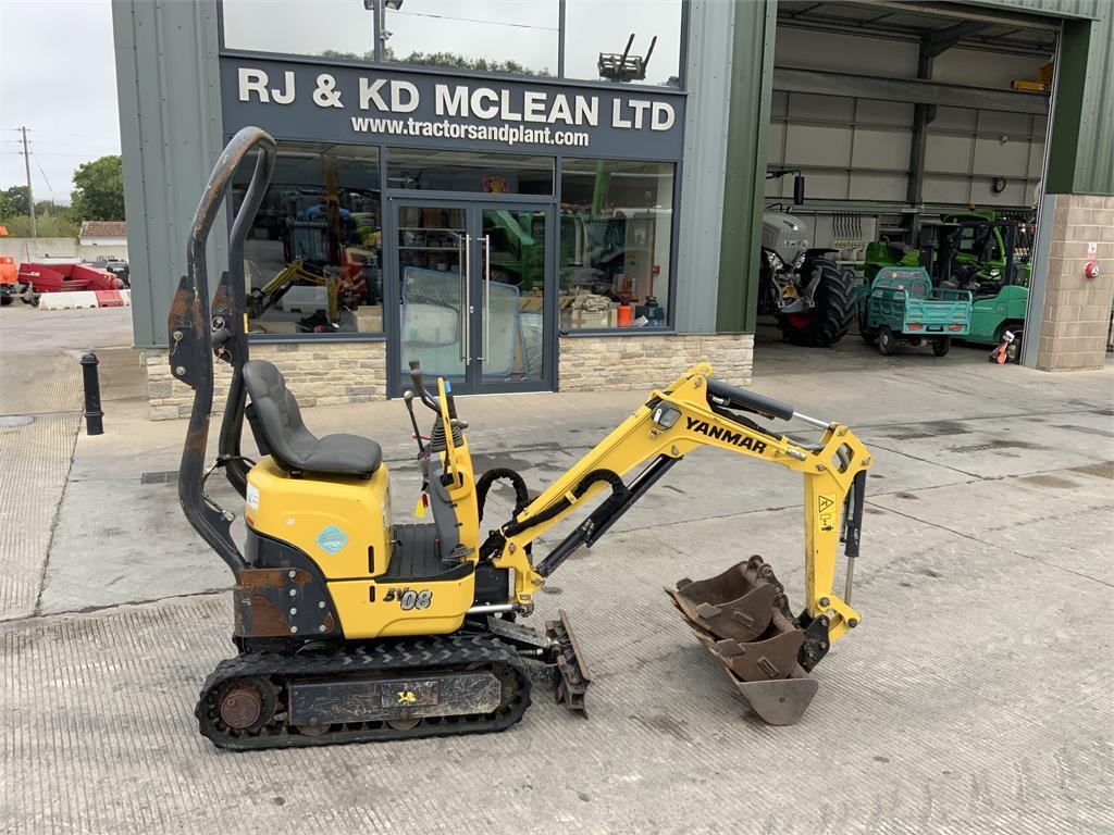Yanmar SV08 Micro Digger (ST27497)