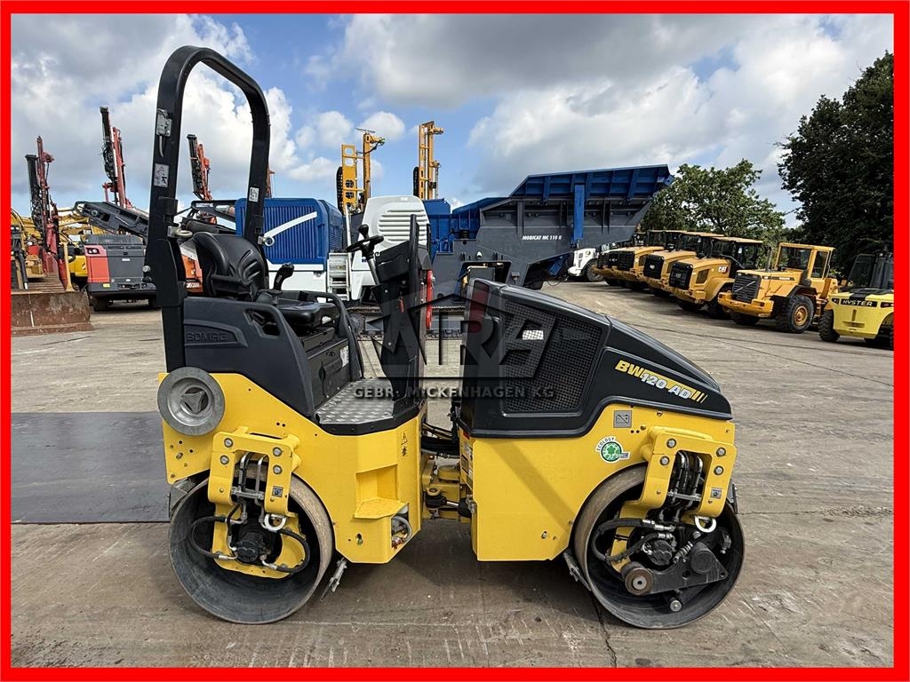 Rouleau tandem Bomag BW 120 AD-5 — occasion 2024, 121 h