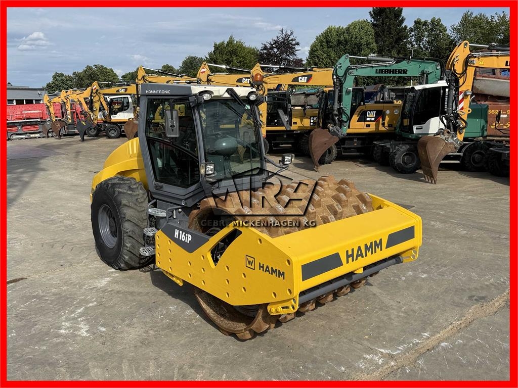 Rouleau monocylindre Hamm H 16iP — occasion 2016, 3 729 h