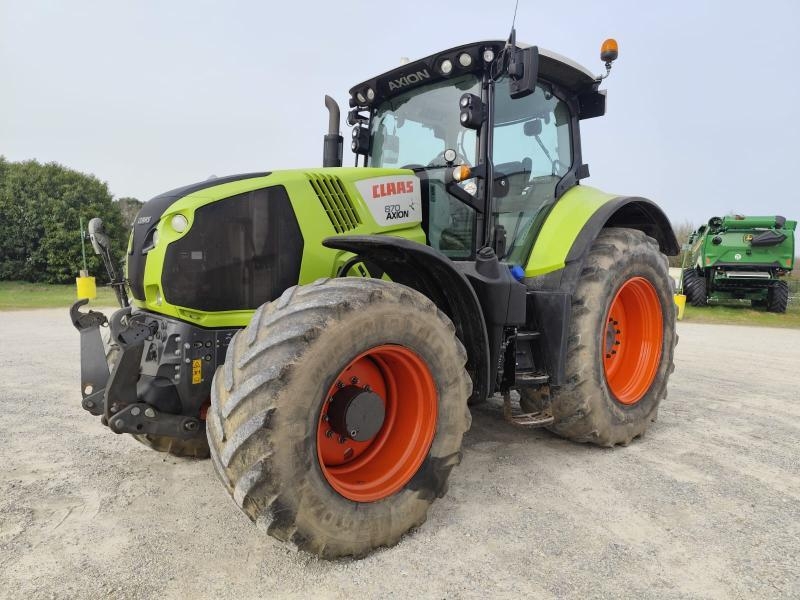 Tracteur agricole CLAAS AXION 870 — occasion 2017, 6 120 h