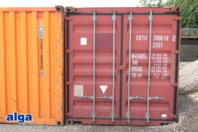 20' OT Container, High Cube, Stapelbar, Opent