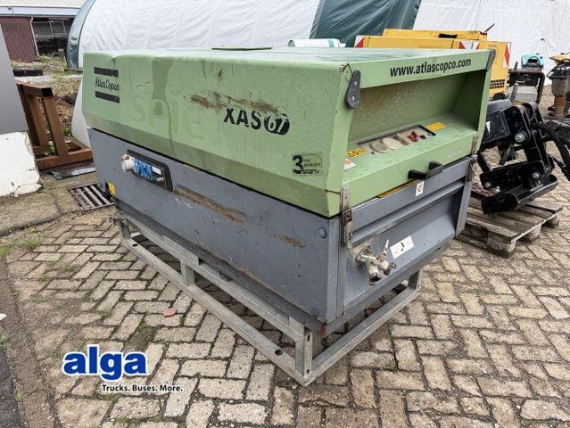 Atlas Copco XAS 67 DD, Kompressor, Generator, 7bar, Deutz