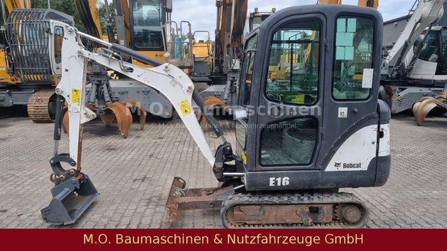 Mini-pelle Bobcat E16 A-EM / Verstell. Fahrwerk / Schild — occasion 2013, 2 450 h