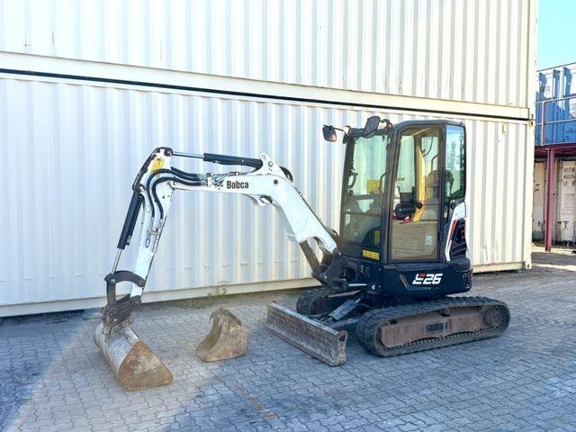 Mini-pelle Bobcat E26 / 2021 BJ / 2 x Löffel / 1.665 H — occasion 2021, 1 665 h