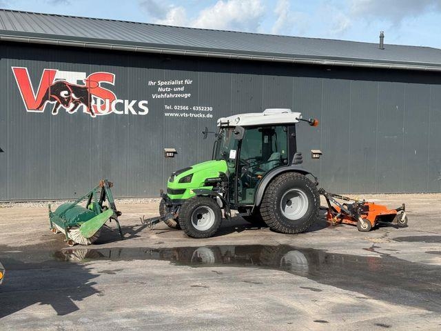 Tracteur agricole Deutz-Fahr Agrokid 230 Hofschlepper +Kehrbesen&amp;Mähwerk — occasion 2018, 172 h