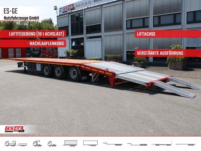 Es-ge 3-Achs Megatrailer, hydr. Heckabsenkung, 1xgel.