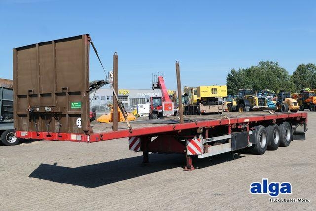 Semi-remorque plateau Faymonville SPN 3A, Ausziehbar auf 21.3m., Gelenkt, ZSA, SAF — occasion 2003