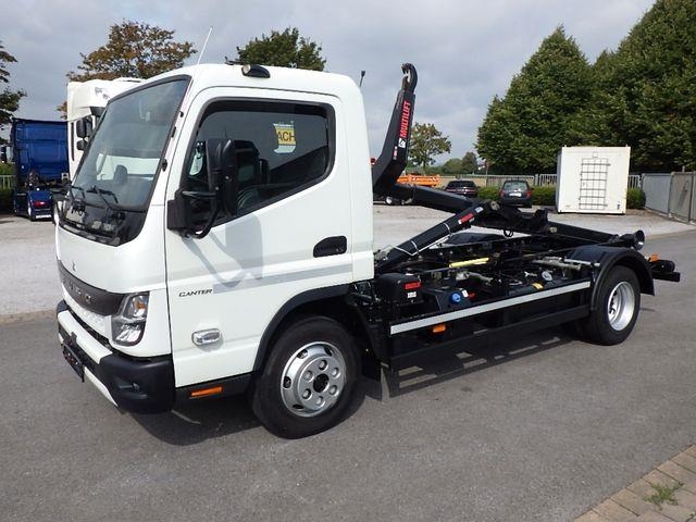 Camion benne Fuso Canter 7 C 18 HIAB Abroller/AHK/Klima/LED/24 tkm — occasion 2023