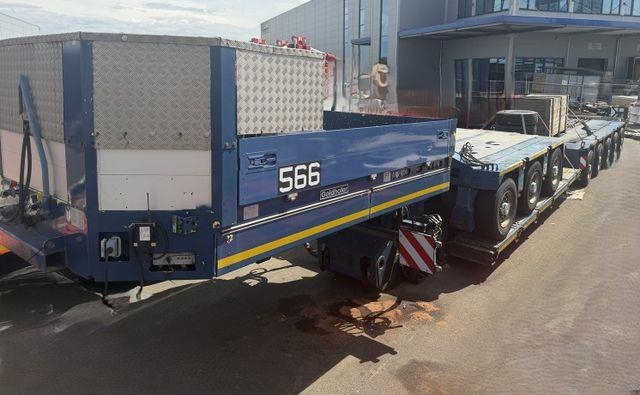 Goldhofer THP XLE 8 (3+5) mit Baggerbrücke