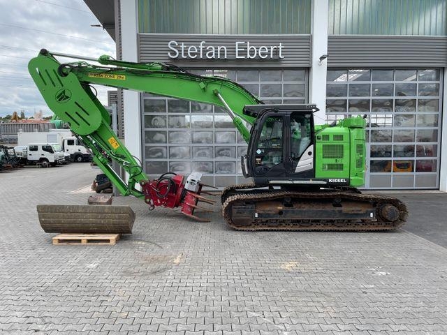 Pelle sur pneus Hitachi ZX225USLC-6 / 1.690h / OQ65 / Greifersäge — occasion 2021, 1 690 h