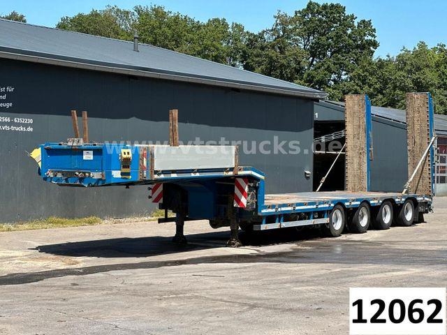 HRD 4.Achs Tieflader hydr. Rampen 2NLA Lift. -17,2m