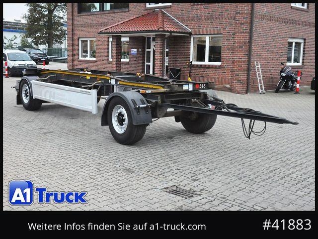 Remorque porte-conteneur Hüffermann HSA 1868 Luft, BPW — occasion 2014