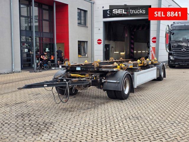 Remorque porte-conteneur Hüffermann HSA / Absetzanhänger/ 2 Mulden a 10 cbm geeignet — occasion 2020