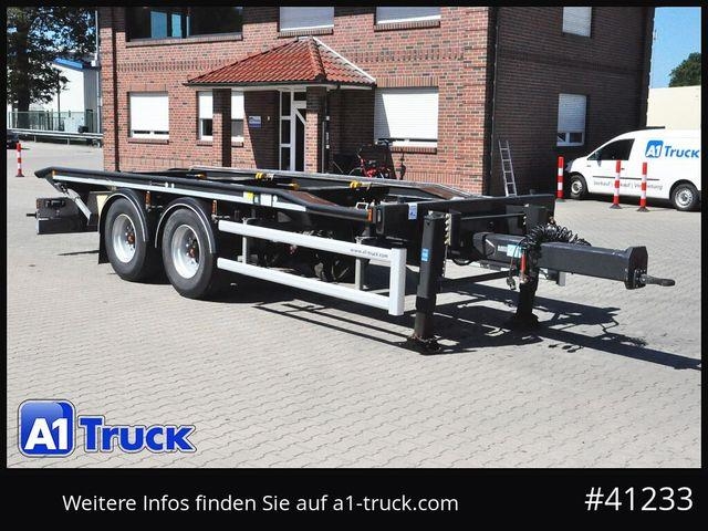 Remorque porte-conteneur Hüffermann HTAR 18.70, Tandem, oben gekuppelt — occasion 2023