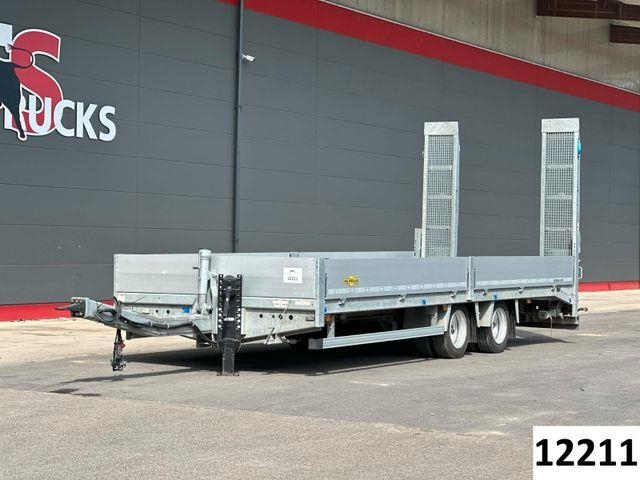 Humbaur HBTZ Tandem-Hochlader mit Laderampen