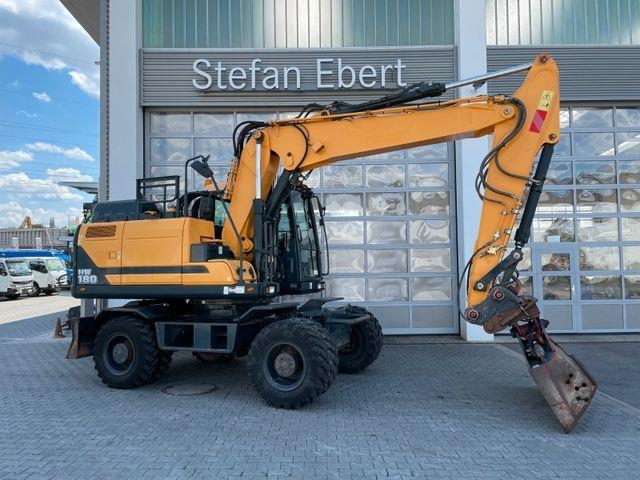 Pelle sur pneus Hyundai HW 180 / 3.054h / hydr. Grabenräumer / Klima — occasion 2018, 3 054 h