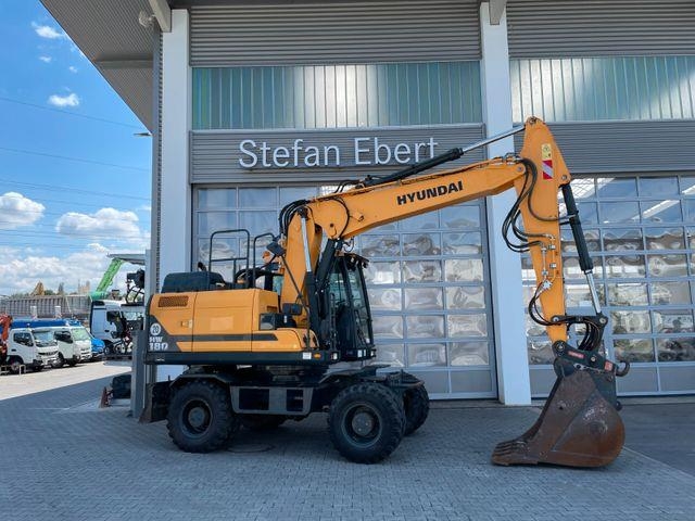 Pelle sur pneus Hyundai HW 180 / 6.102h / Tieflöffel / OQ70/55 / Klima — occasion 2020, 6 102 h
