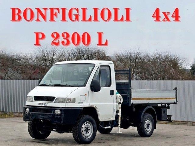 Iveco SCAM SM 35 *Pritsche 3,00m + KRAN