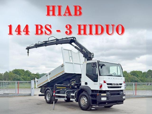 Iveco STRALIS 330 *HIAB 144 BS-3 HIDUO* TOPZUSTAND