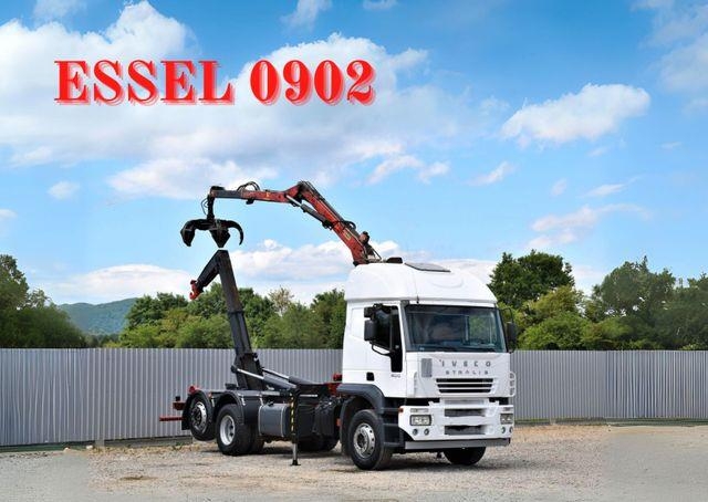 Iveco STRALIS 400 * ABROLLKIPPER * ESSEL 0902* TOP
